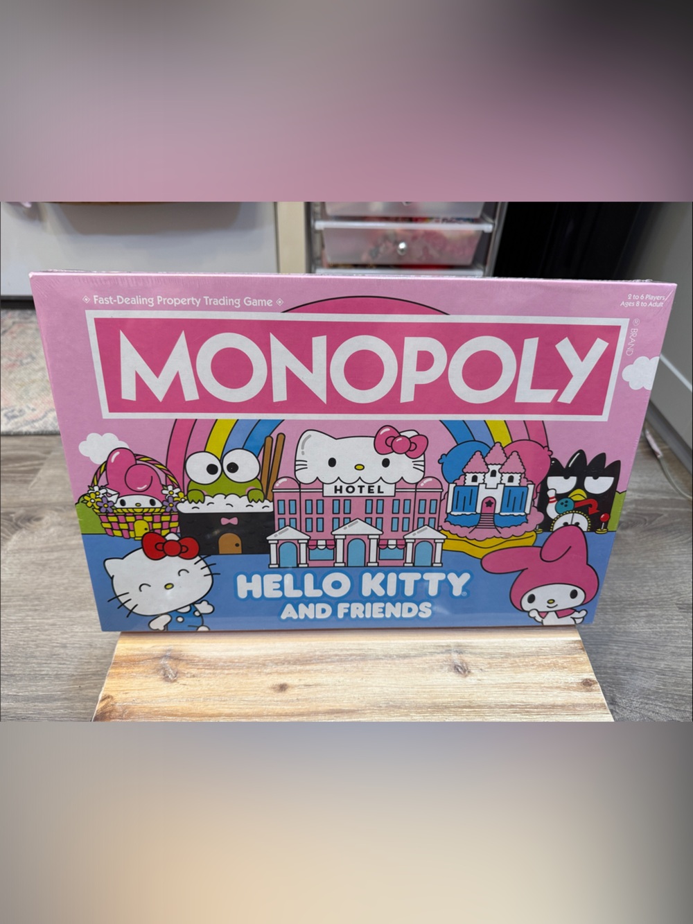 New Monopoly Hello Kitty and Friends Board Game - Pink